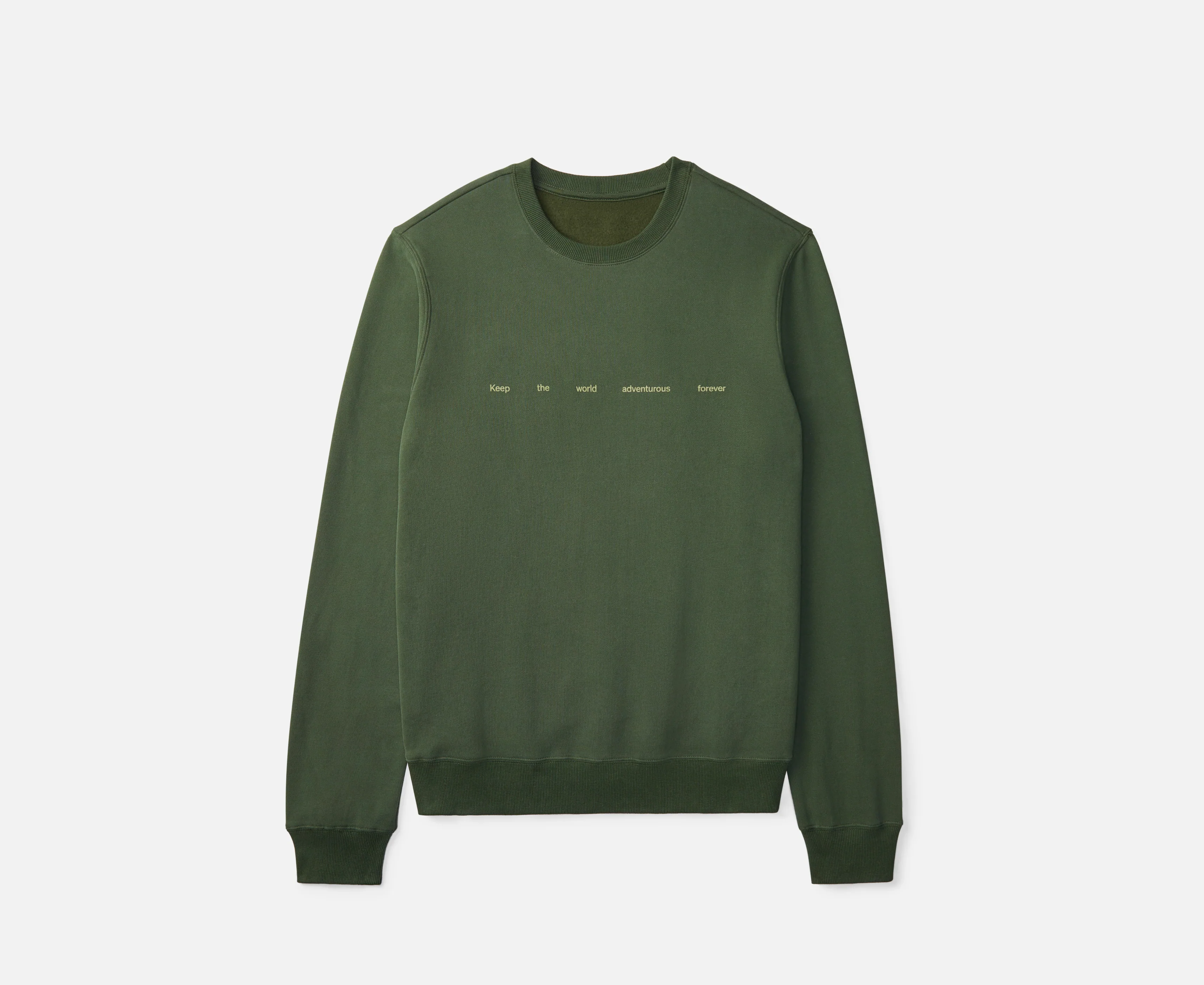 Adventurous Graphic Crewneck Sweatshirt