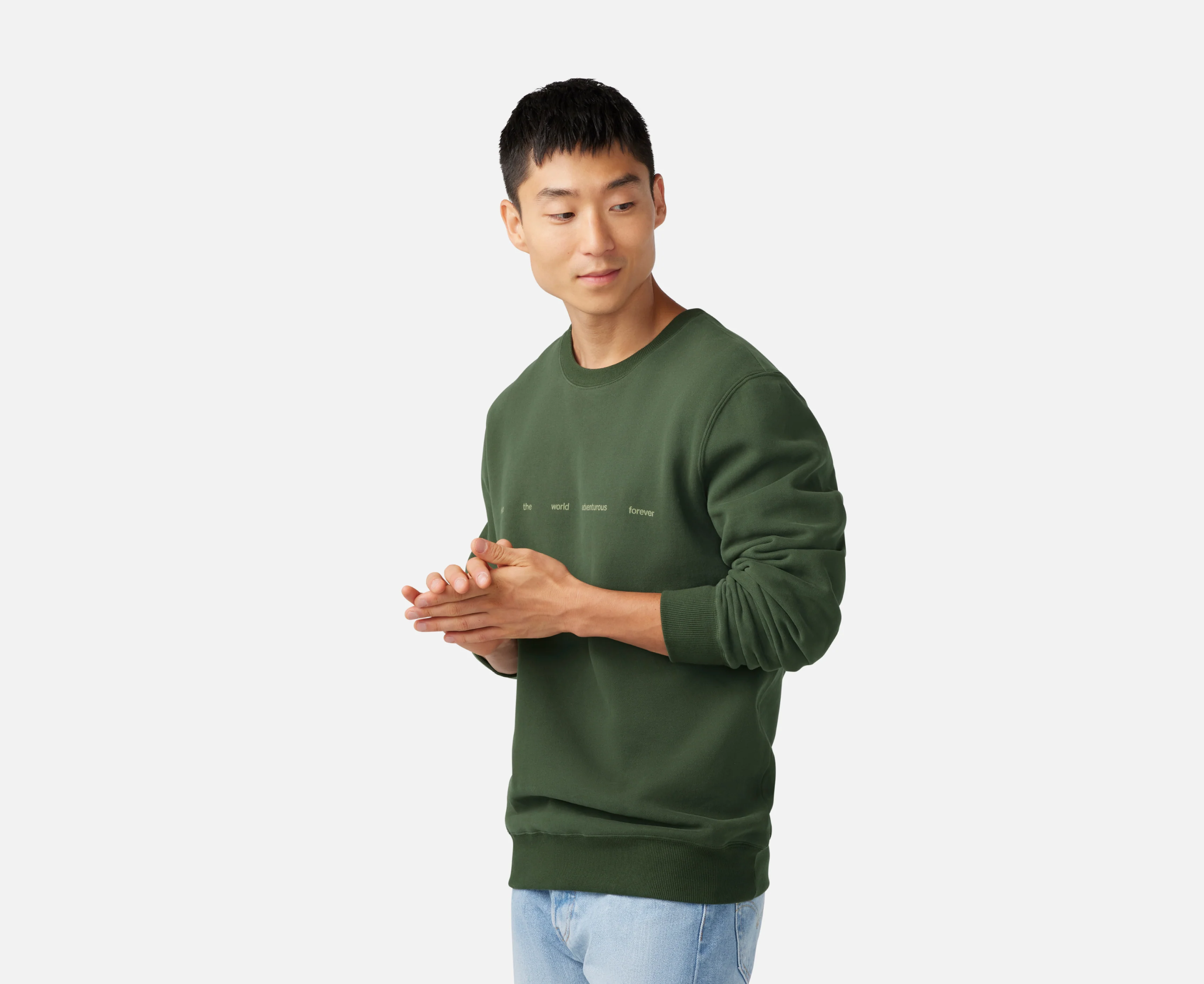 Adventurous Graphic Crewneck Sweatshirt - Image 2