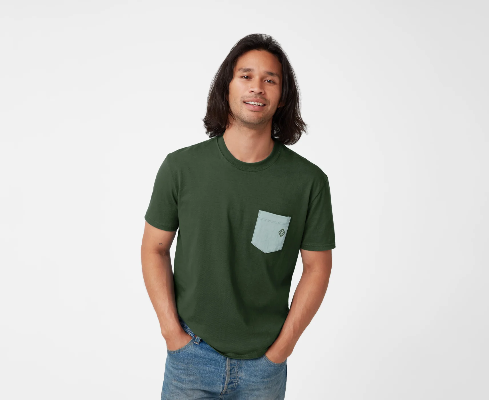 Compass Pocket T-Shirt - Image 5
