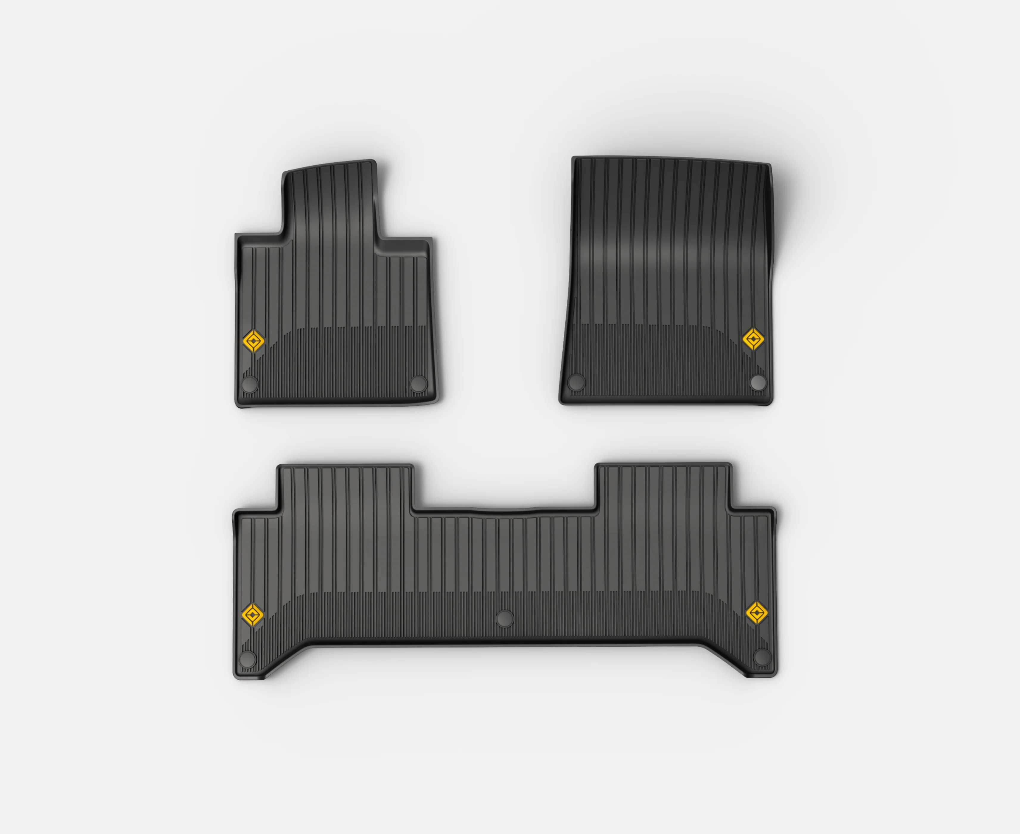 R1T All-Weather Floor Mats