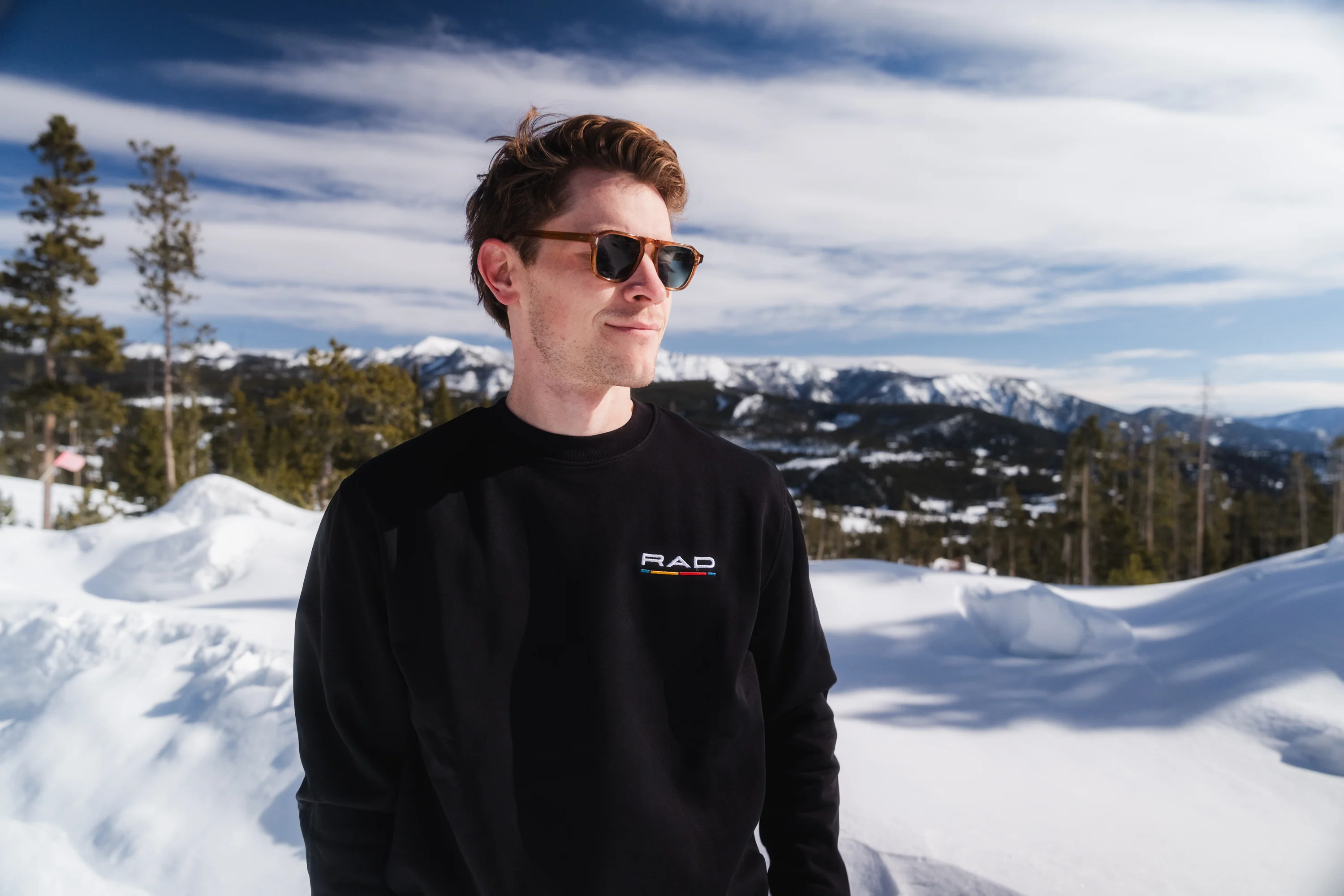 Rivian Adventure Department Crewneck Sweatshirt - Image 5