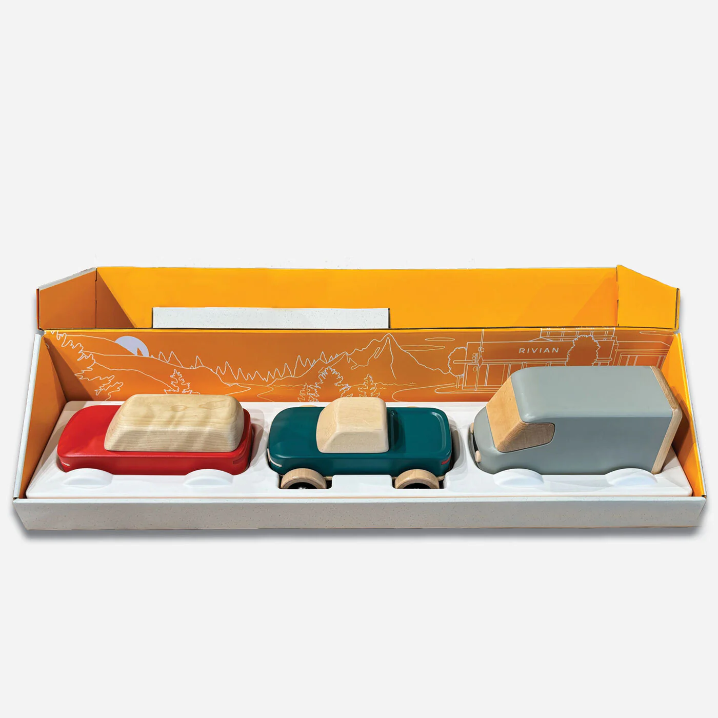 Rivian Wooden Vehicle Set - Image 2