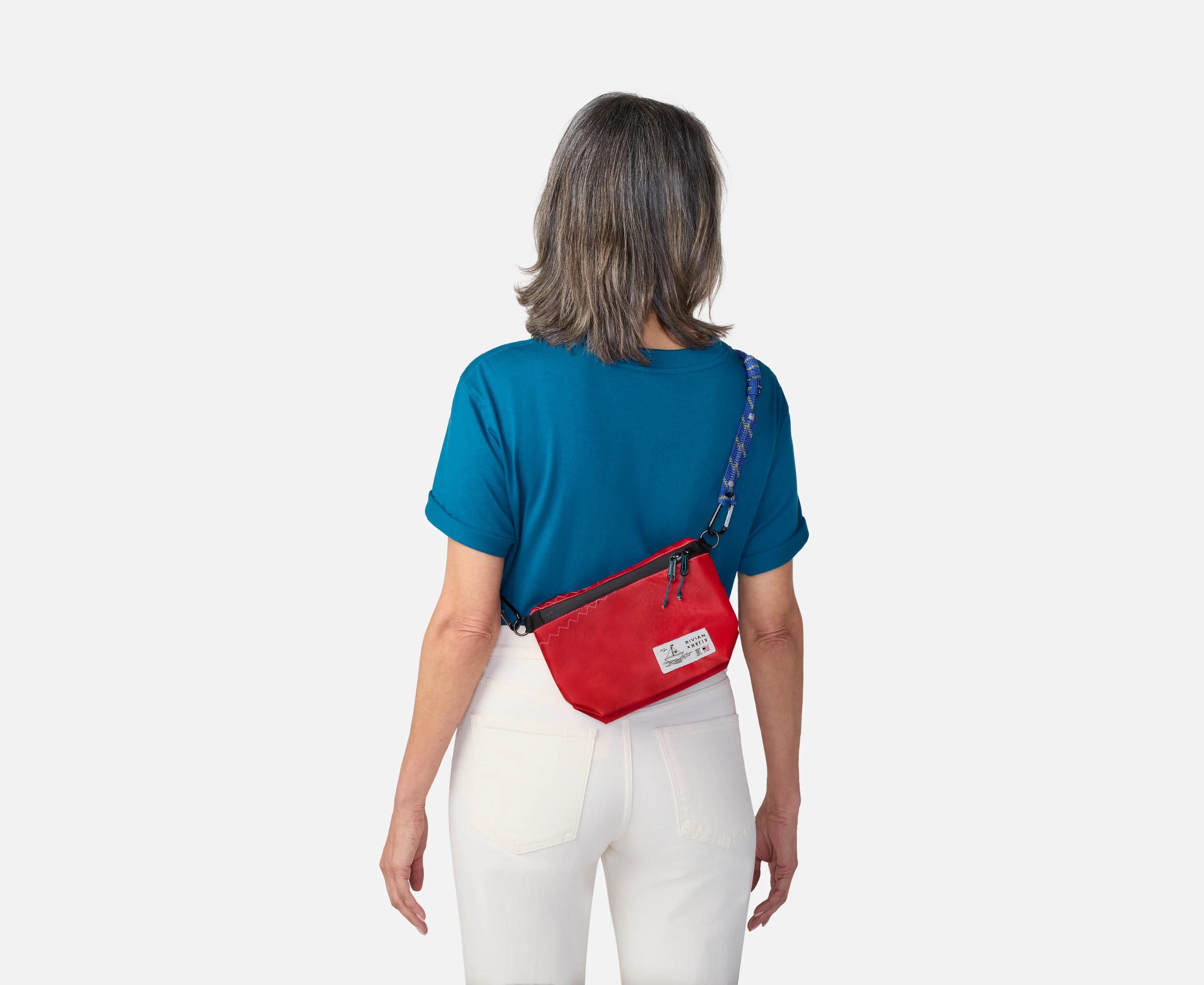 Upcycled Crossbody-Handlebar Bag - Image 5