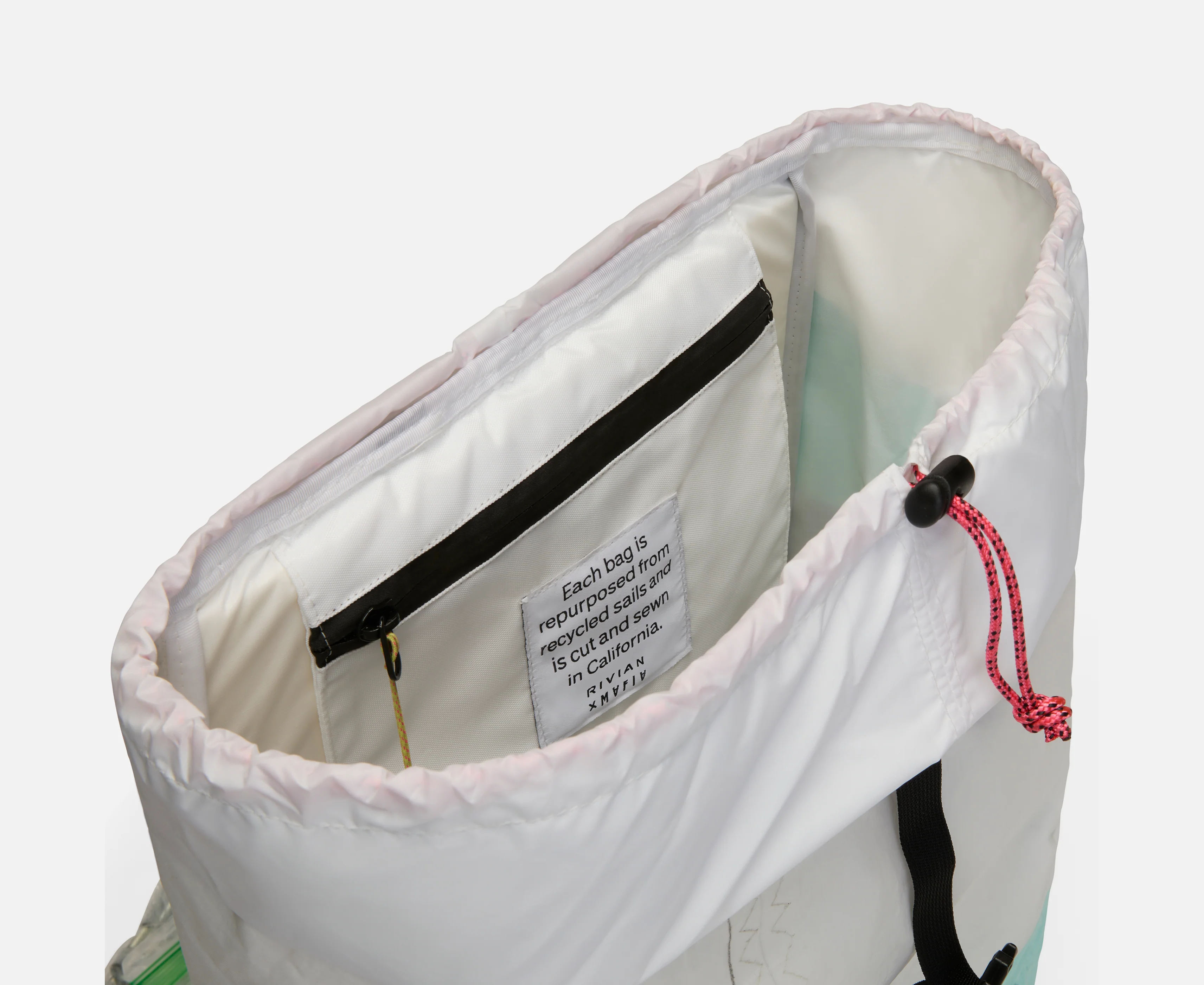 Upcycled Rolltop Backpack - Image 5