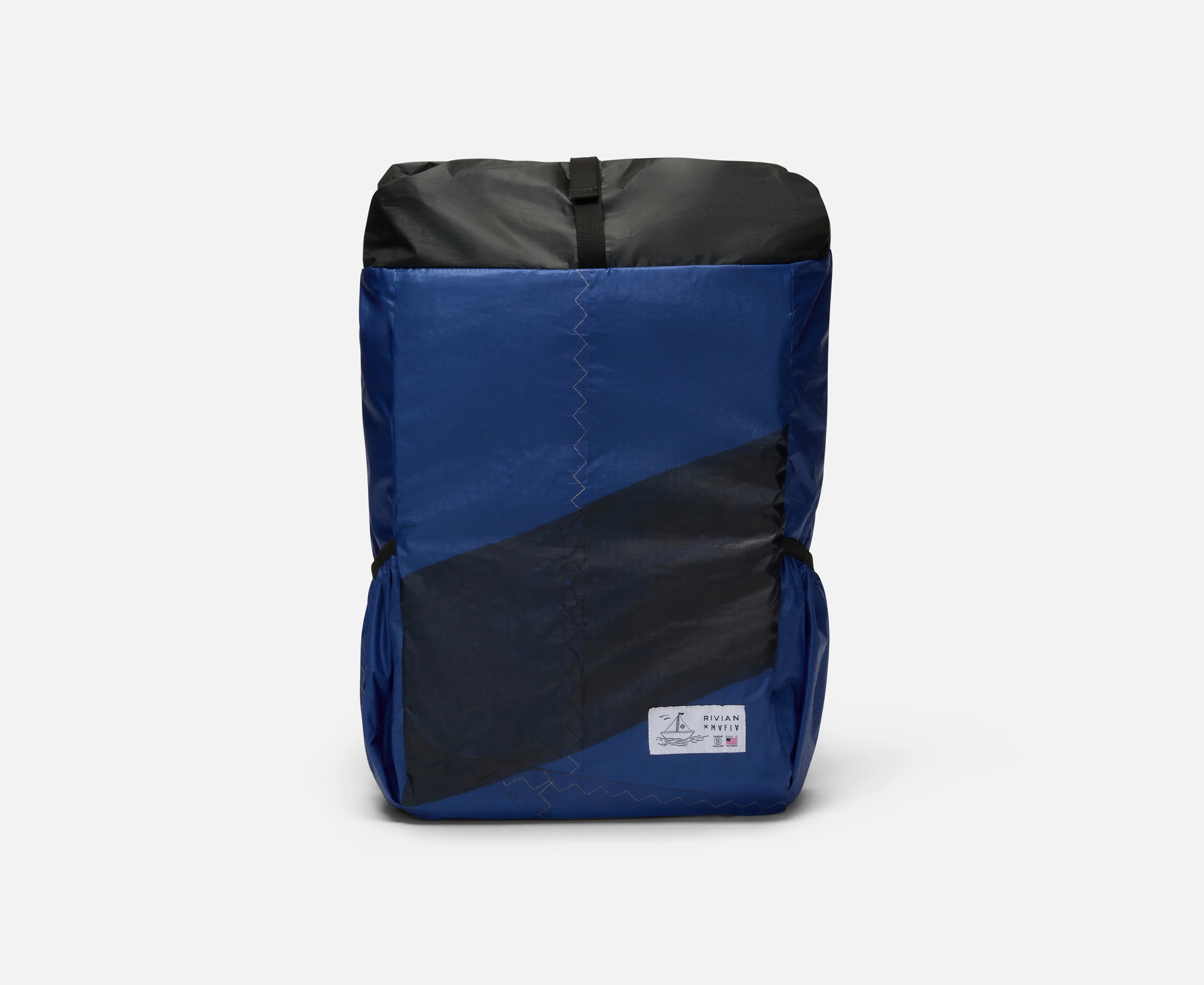 Upcycled Rolltop Backpack - Image 6